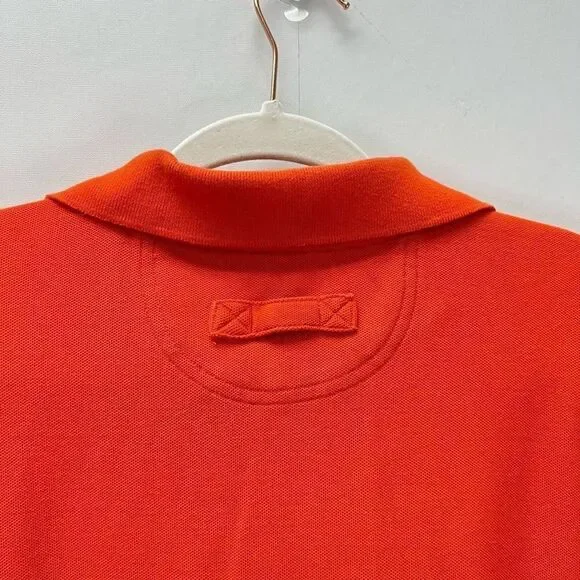 Duluth Trading Co. Polo Shirt Mens XL Orange Short Sleeve Outdoors Pocket Work - Picture 8 of 14